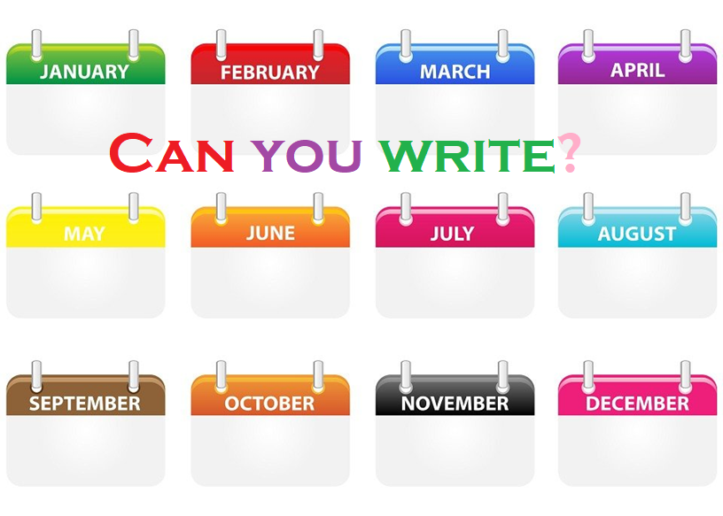 12 เดือนภาษาอังกฤษเขียนอย่างไร (How To Write The 12 Months In English) |  ตีแตกภาษาอังกฤษ