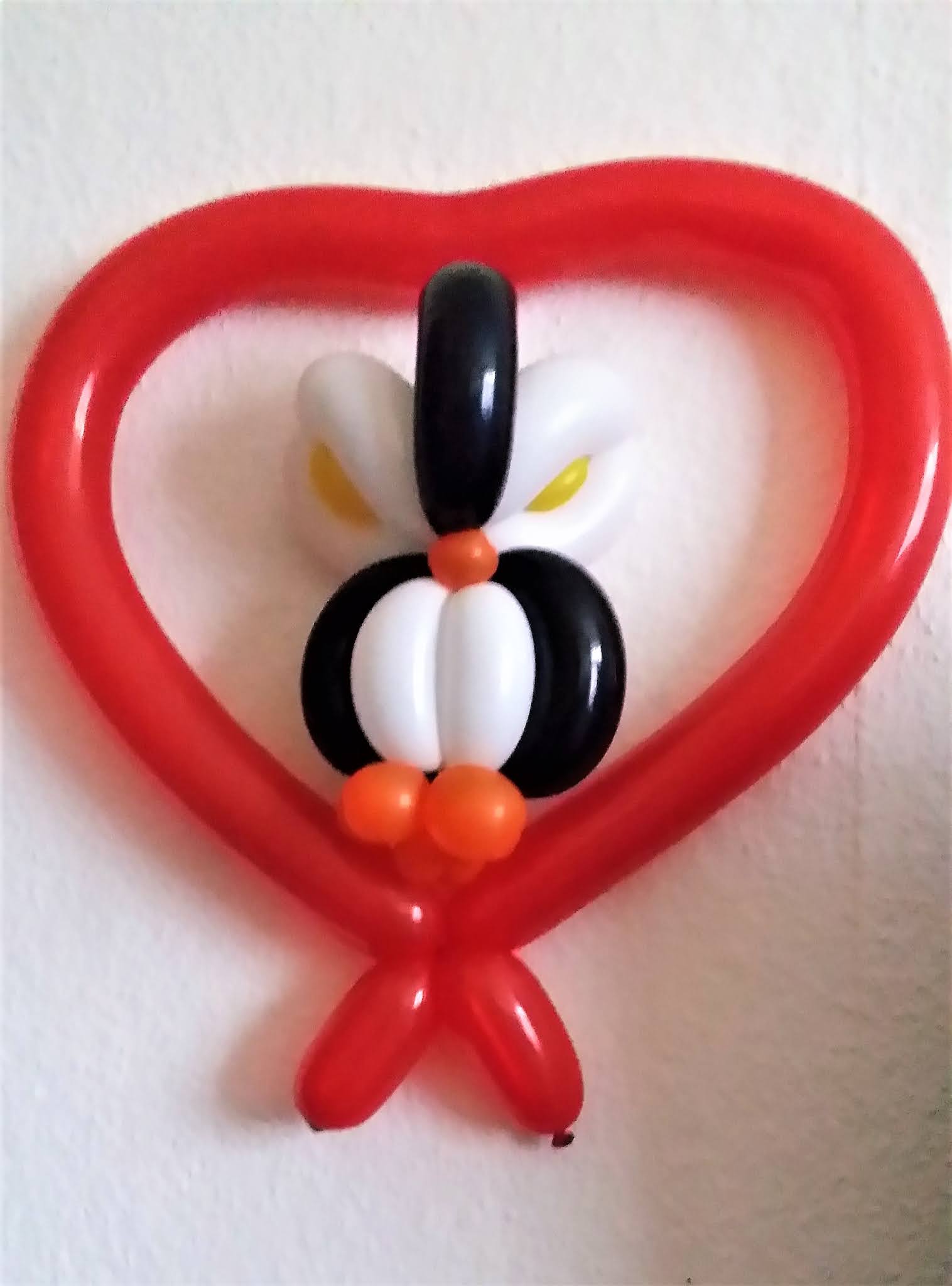 Ballondekorationen selber machen. Der Dreh mit dem Luftballon.: Sag es