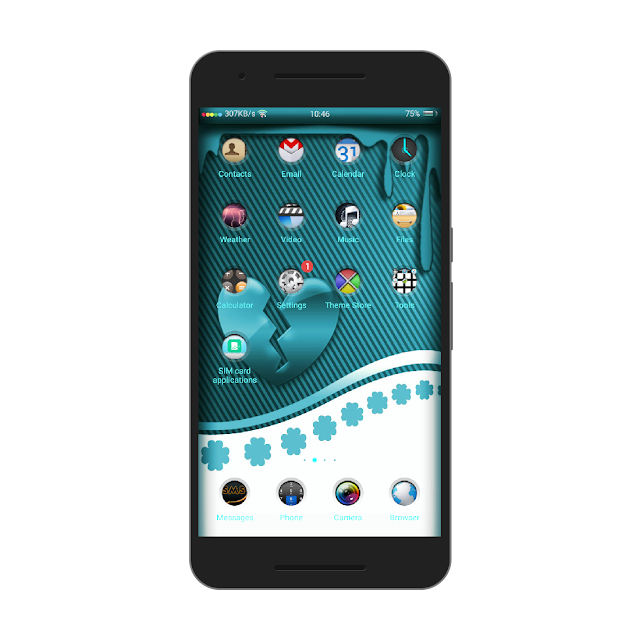 Tema Oppo Broken Heart