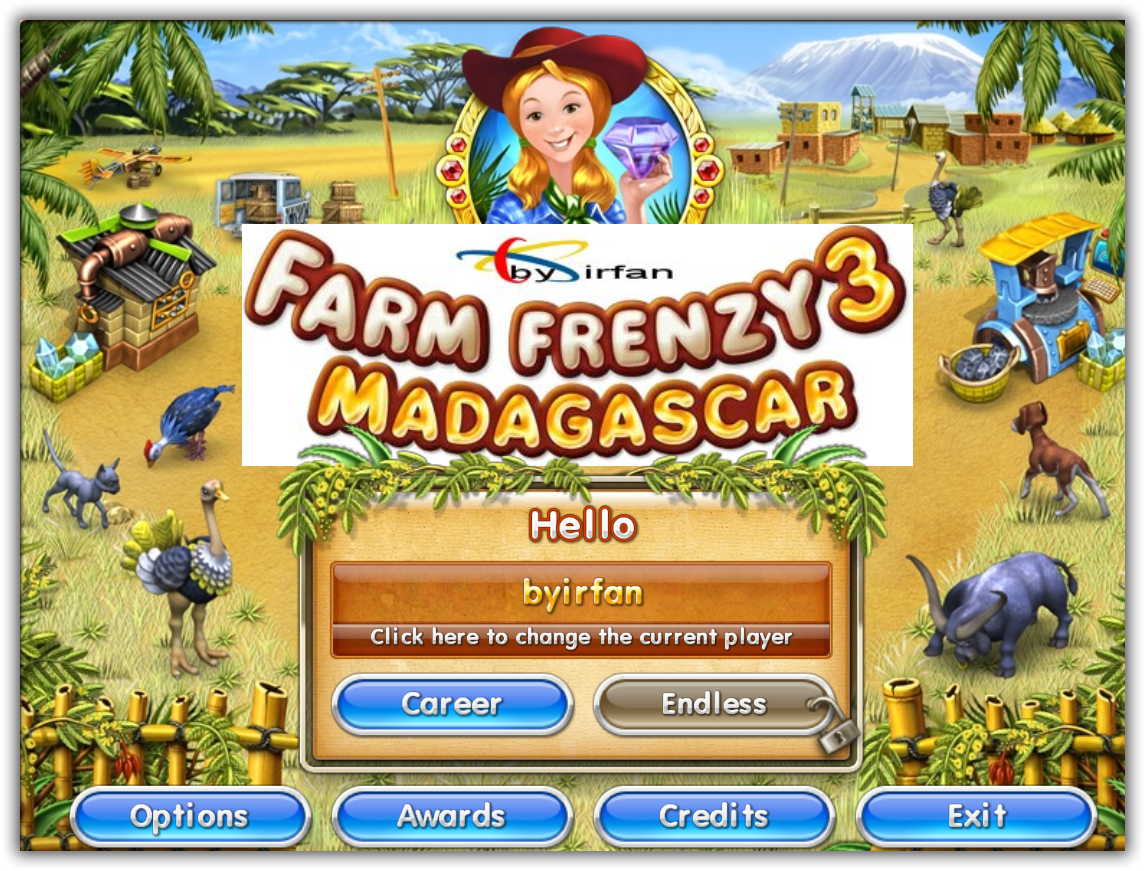 Farm Frenzy 3 Madagascar - Katılımsız Oyun