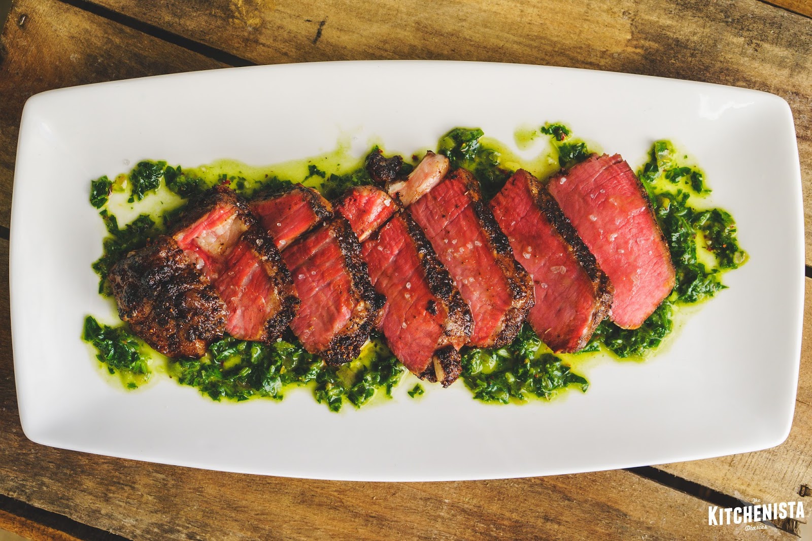 sous vide filet mignon arugula chimichurri the kitchenista diaries