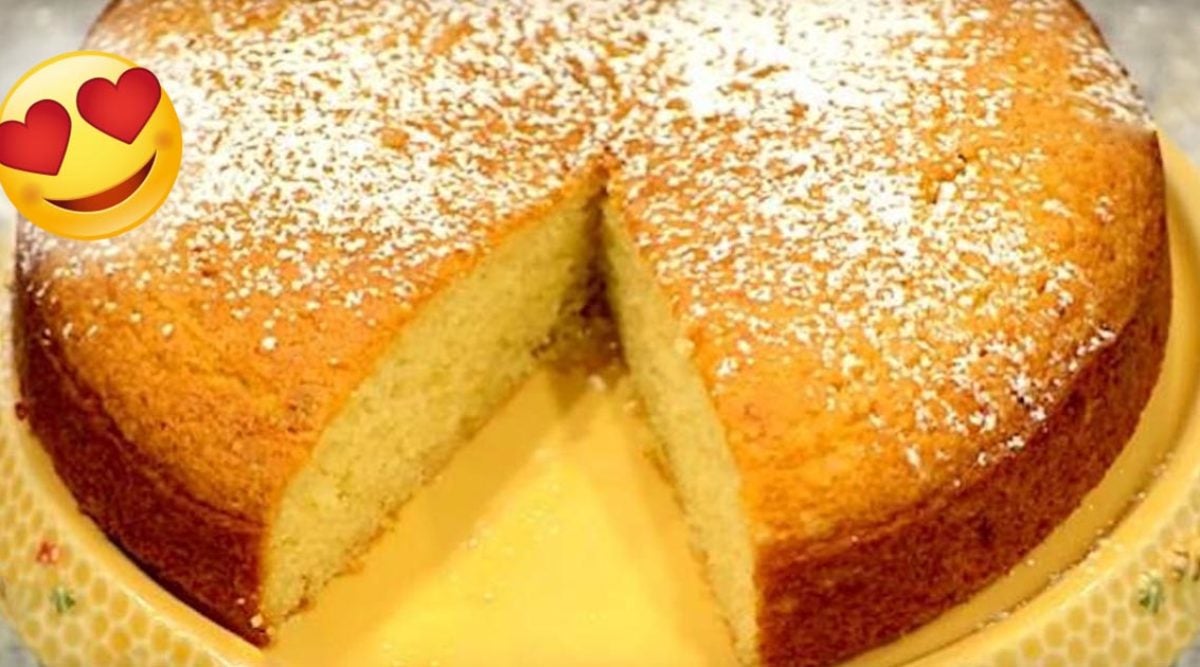 The Delicious Recipe Ready In 5 Minutes : The Flourless, Butterless Yogurt Cake 