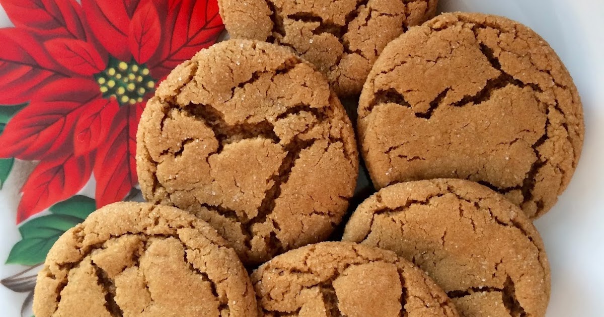 Savory Moments Chewy molasses spice cookies