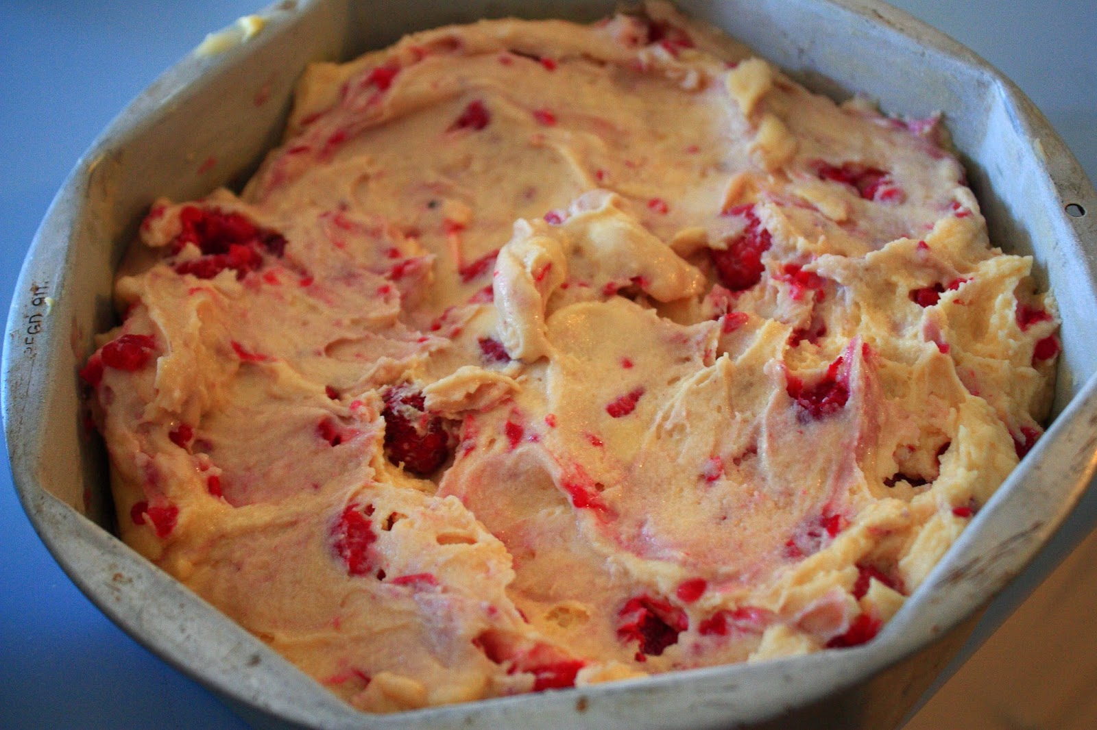 Kate's Weekend Kitchen Raspberry Butter Cake