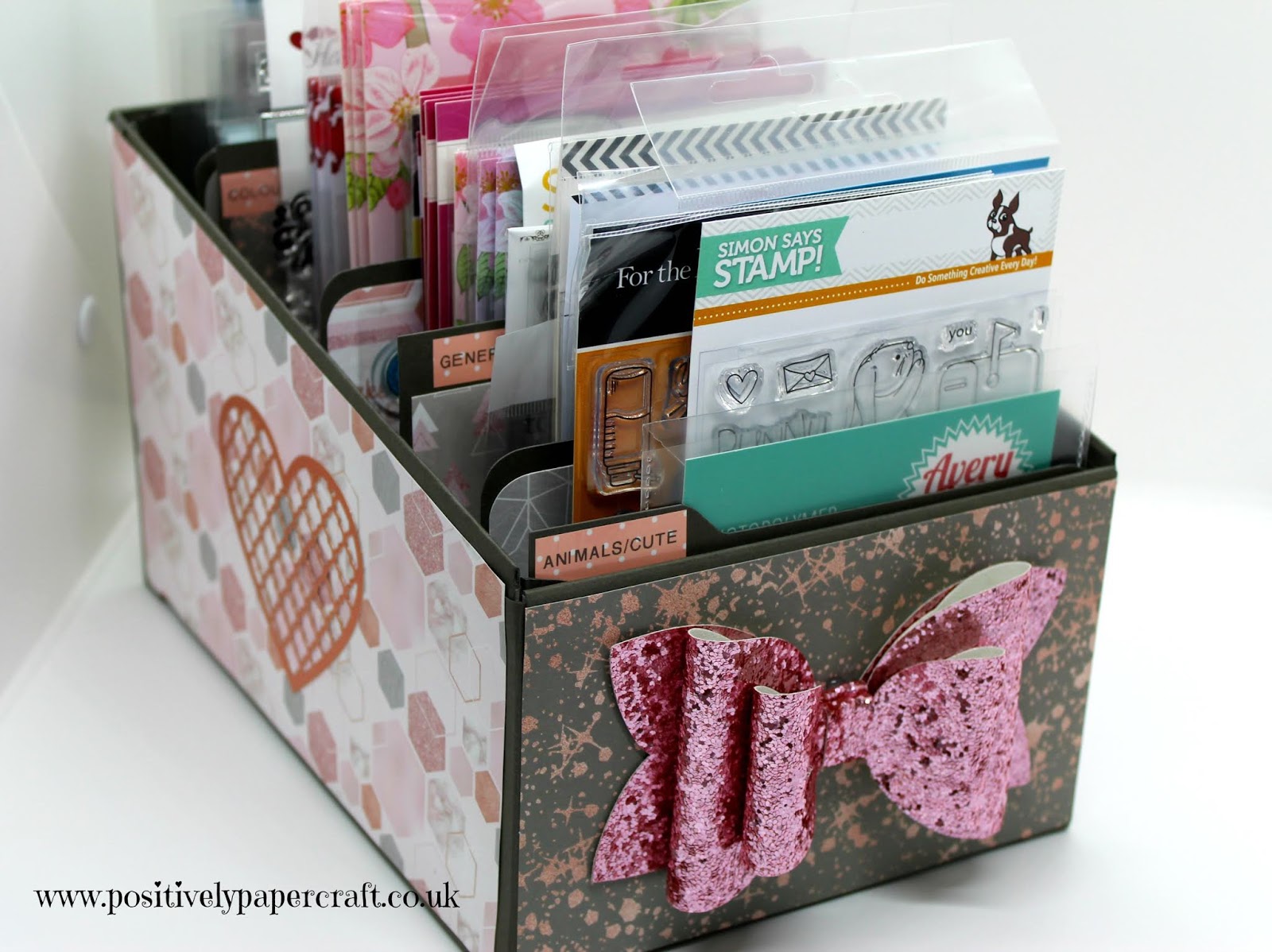 Blogger  Stamp storage, Craft paper storage, Craft organization