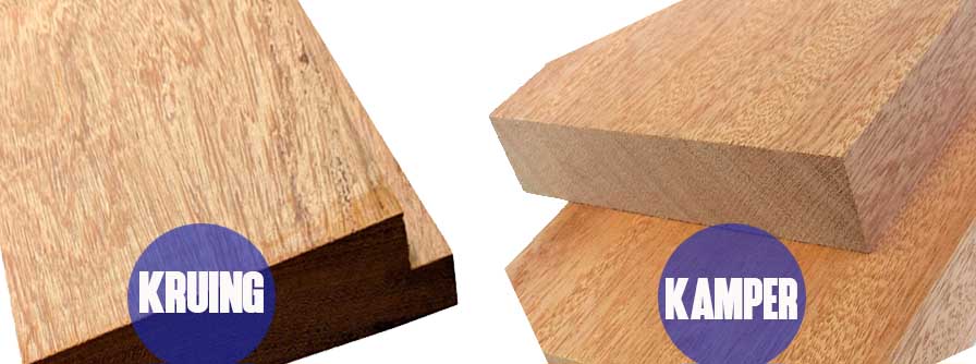 Kayu Kruing VS Kayu Kamper, Bagaimana Karakteristik & Keunggulannya