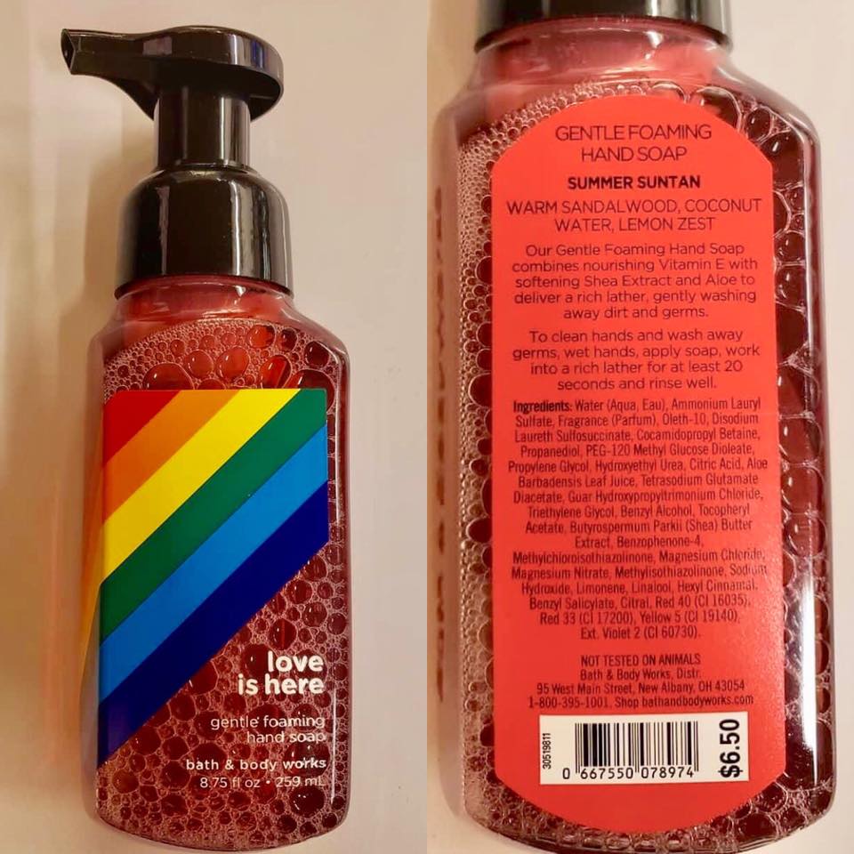 Life Inside the Page Bath & Body Works Pride Love is Here Collection
