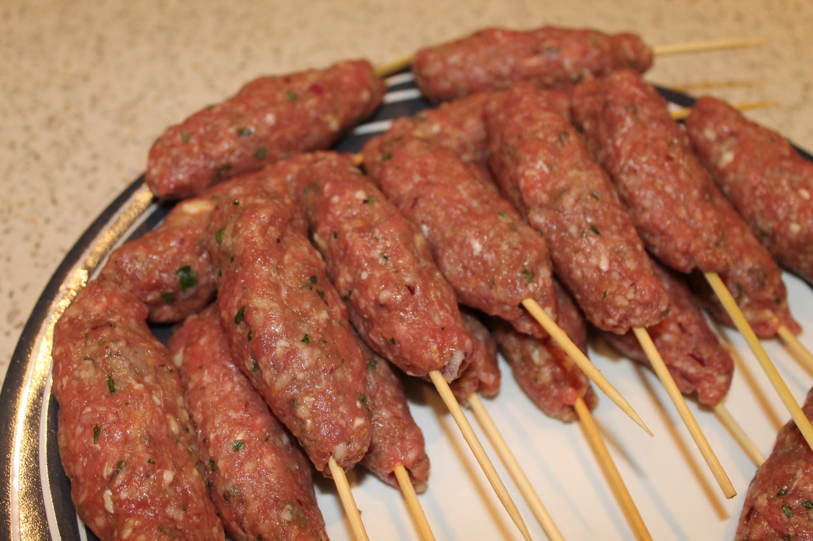 threefootcooks L is for Lamb Koftas for The Kids Cook Monday