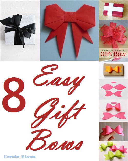 Condo Blues: 8 DIY Gift Bow Tutorials