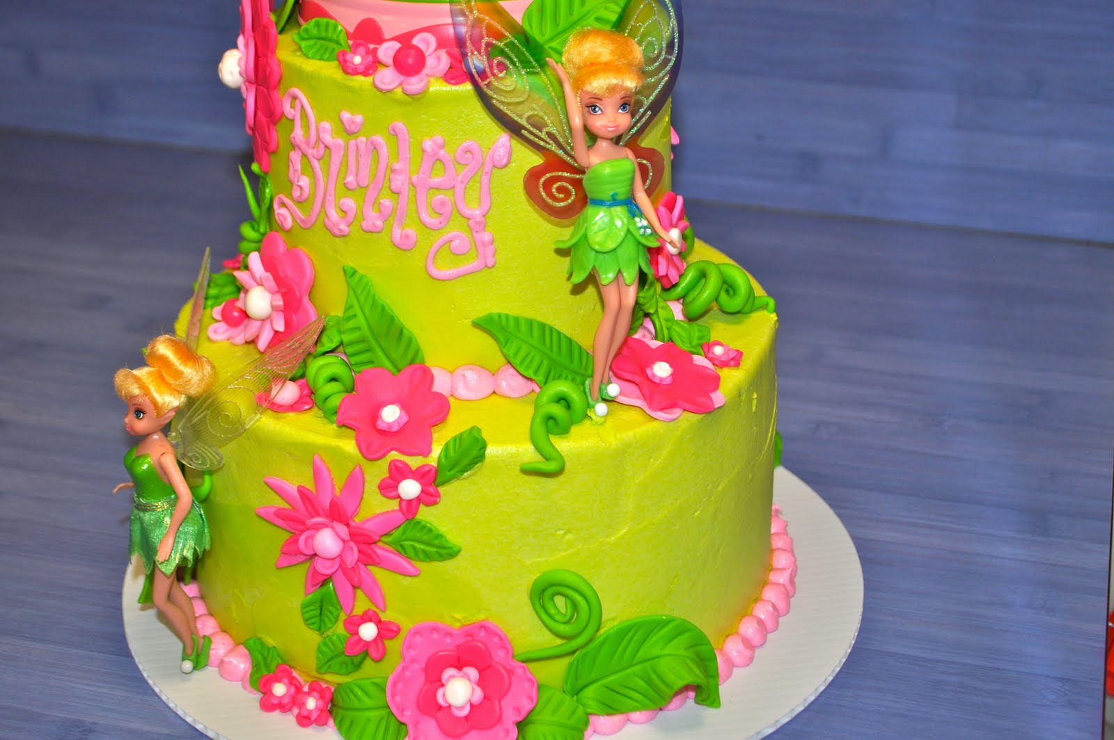 Leah's Sweet Treats Tinkerbell Cake