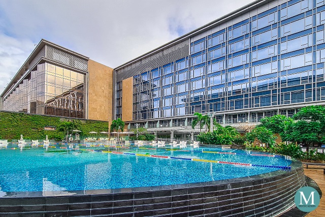 Vega Outdoor Swimming Pool at Hilton Manila