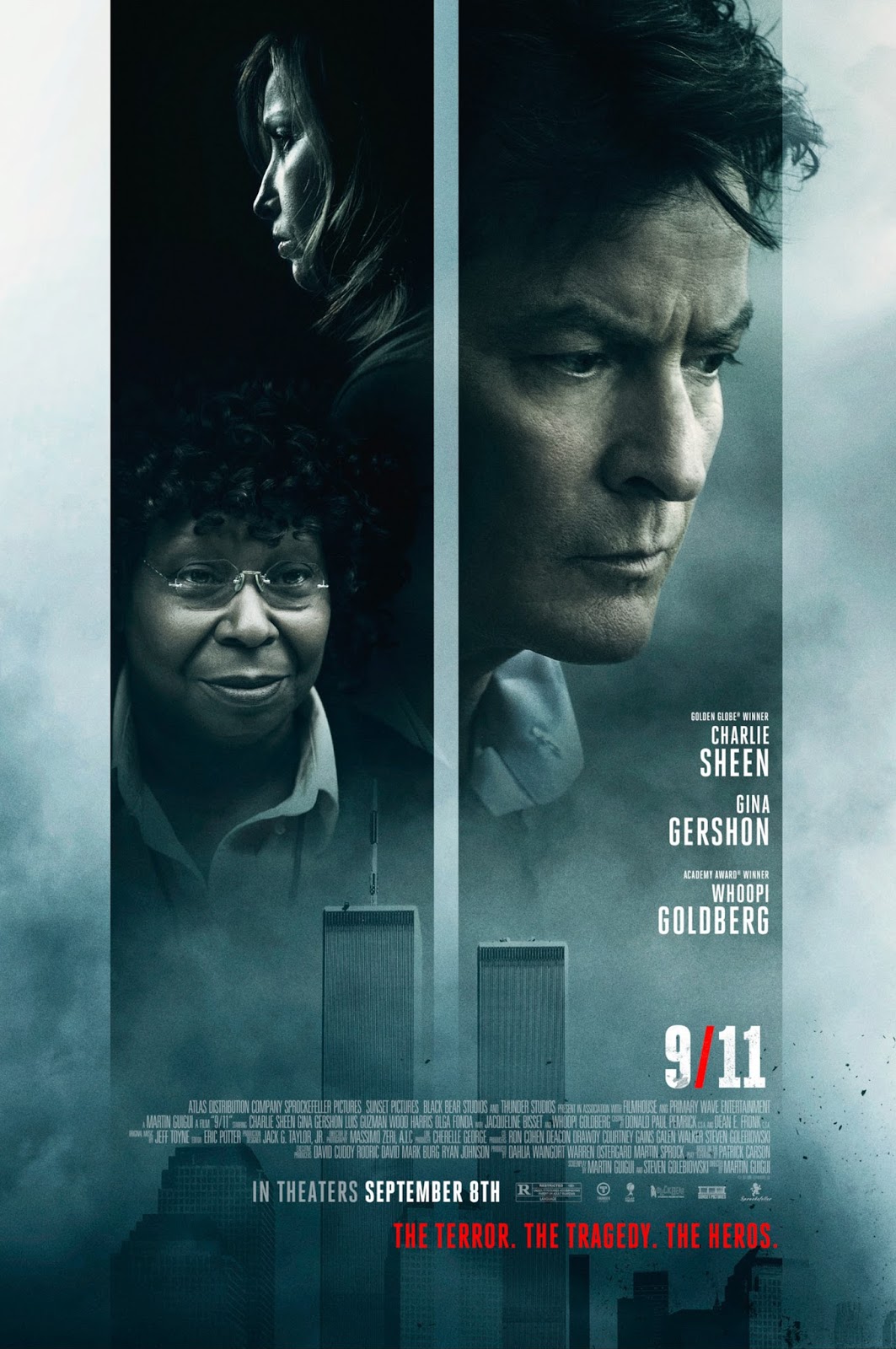 911 Feature Film Movie Poster- Charlie Sheen