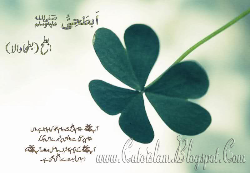 Prophet Muhammad (Pace Be Upon Him) 99 Name With Urdu Translation