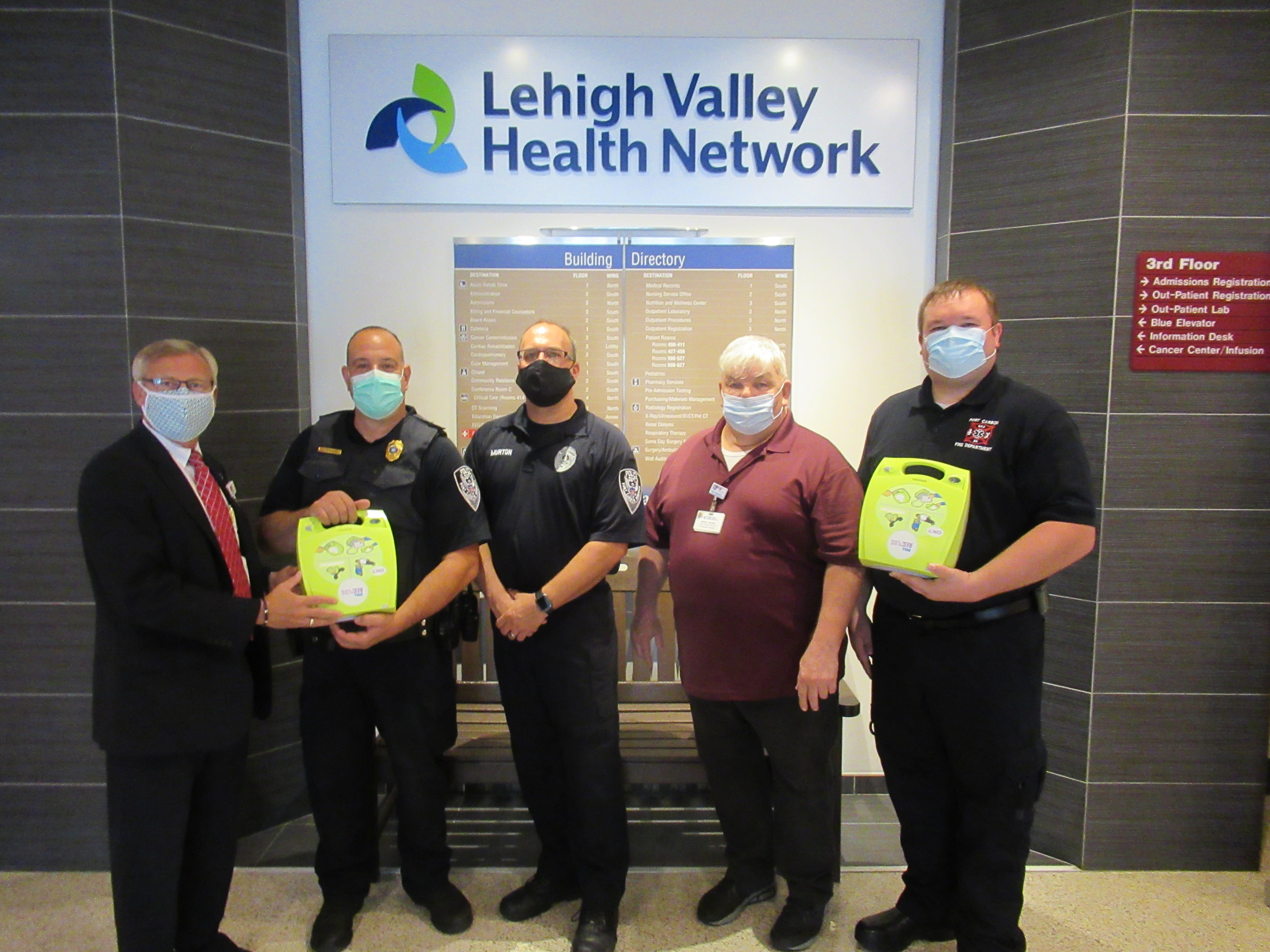 Lehigh Valley HospitalPottsville Provides Life Saving Equipment to