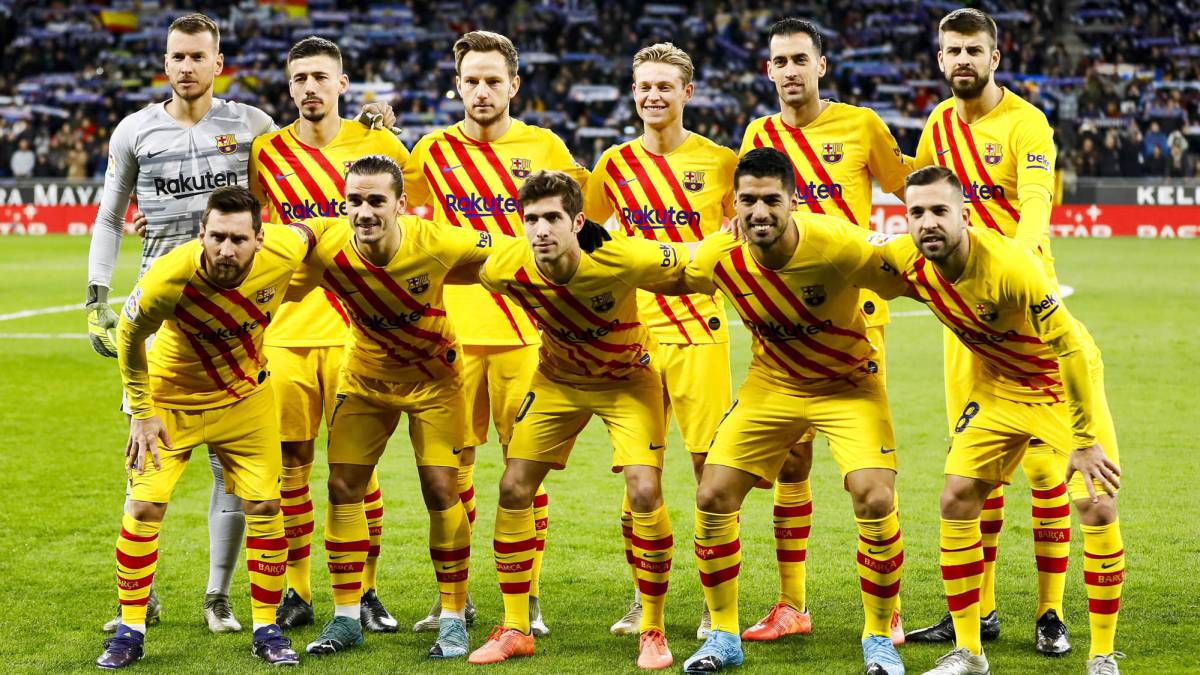 Prefijo Subrayar auricular BARCELONA contra Espanyol de Barcelona 04/01/2020 Liga de 1ª División