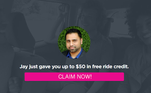  Up to $50 in FREE Lyft ride credit.