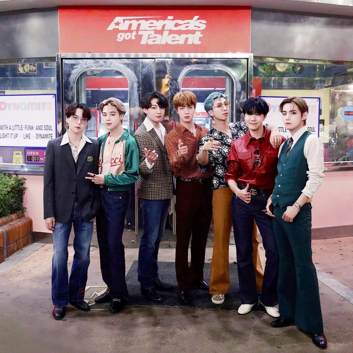 BTS Dynamite on AGT KPOP STOCK