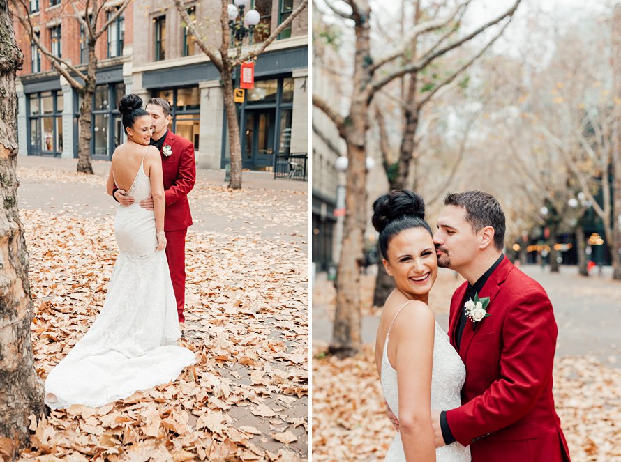 Pioneer Square Wedding Venue-Seattle Wedding Photographers-Fall Wedding-Something Minted Photography