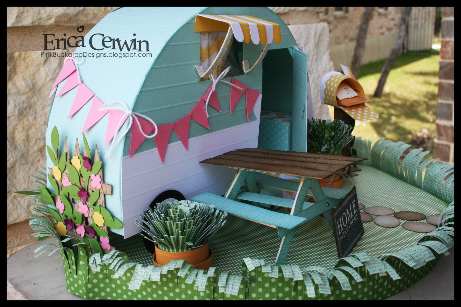Artisan Award 2013 Entry #8- Paper Camper - Pink Buckaroo Designs