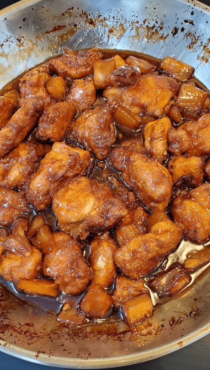 SweetHawaiianCrockpotChicken Simple