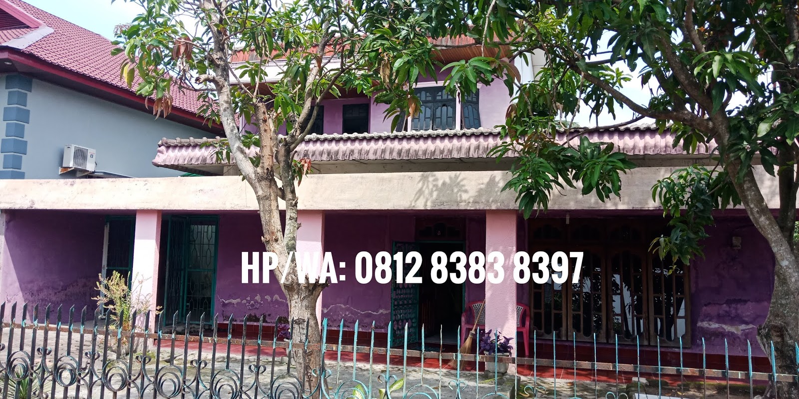  Jual  murah  rumah  dengan luas tanah  486 m2 di Jl Perwira 