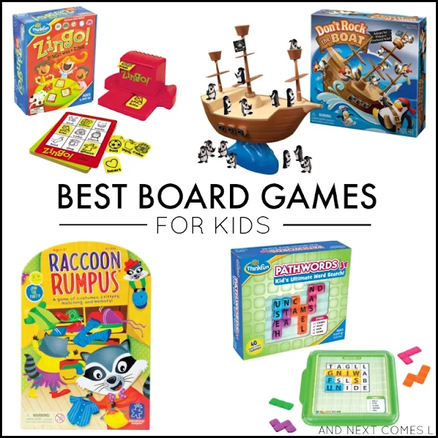 The best board games for toddlers, preschoolers, and up from And Next Comes L