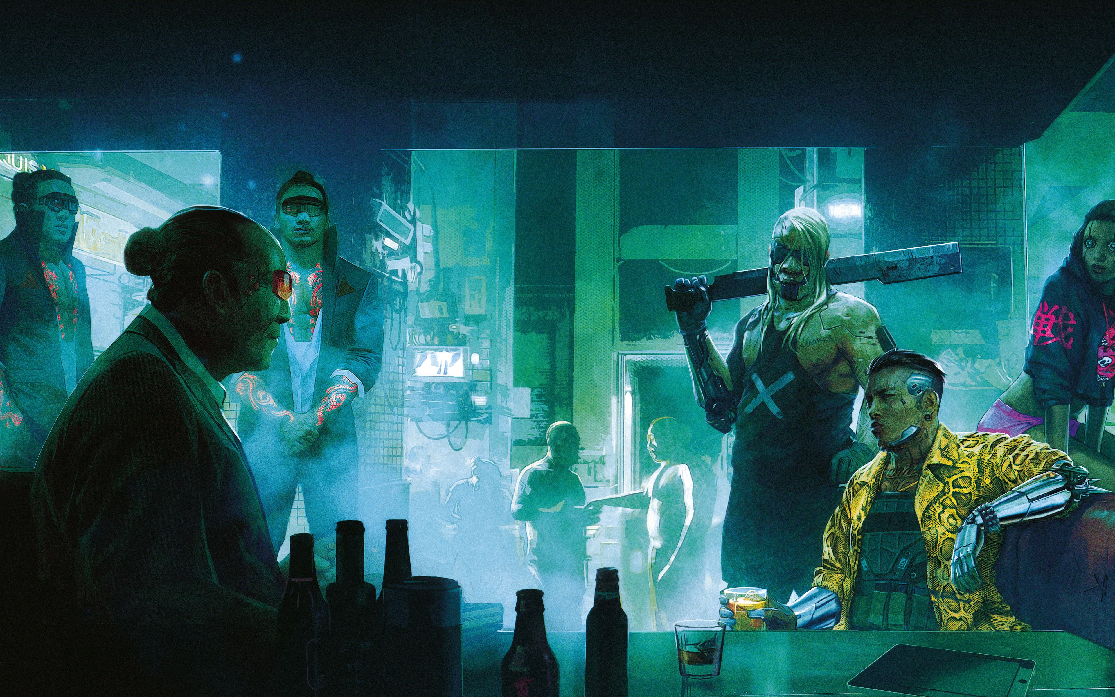 Cyberpunk 2077 Art 8k Wallpaper 38