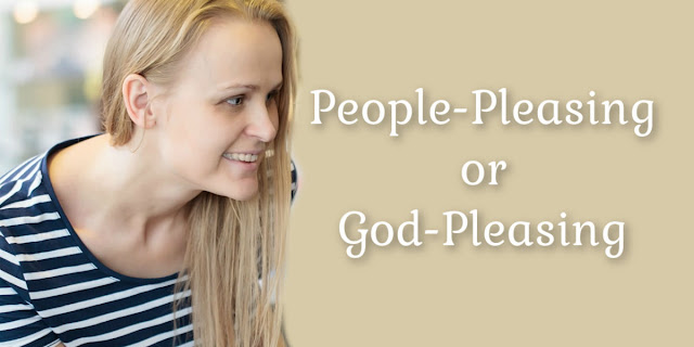 This short Bible study encourages us to avoid people-pleasing behaviors that aren't biblical.
