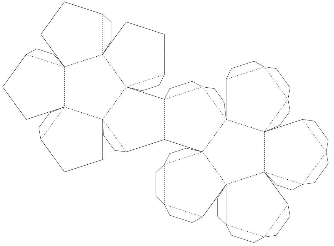 Jeu créatif: Trouver des idées avec le dodécaèdre de Roger Von Oech, technique C