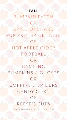 My Fashionable Designs Free Fall Instagram Story Templates