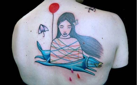 The Fresh Minimalistic Tattoos Of Lionel Fahy