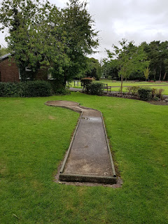 Crazy Golf course at Lowther Gardens in Lytham Crazy Golf course at Lowther Gardens in Lytham
