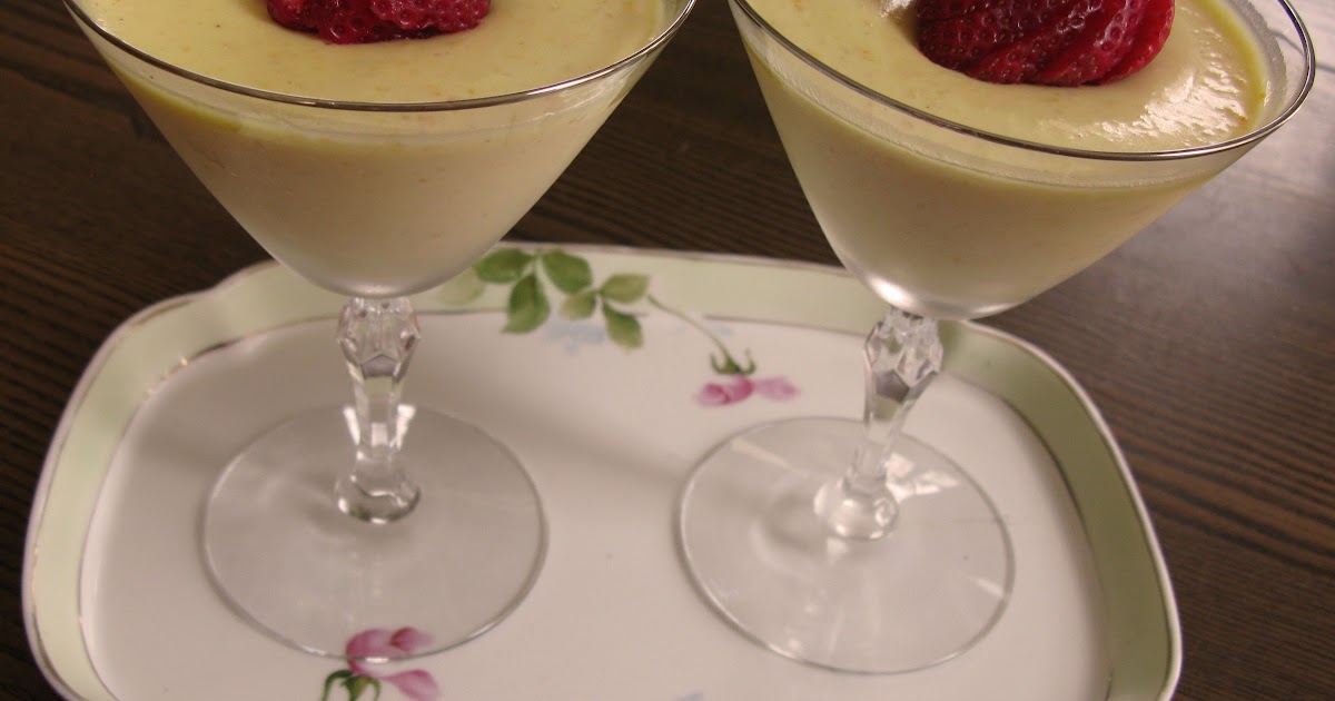 Food for A Hungry Soul: Orange Fool Pudding