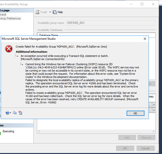 A Learning HUB for Database Administration Cannot bring the Windows