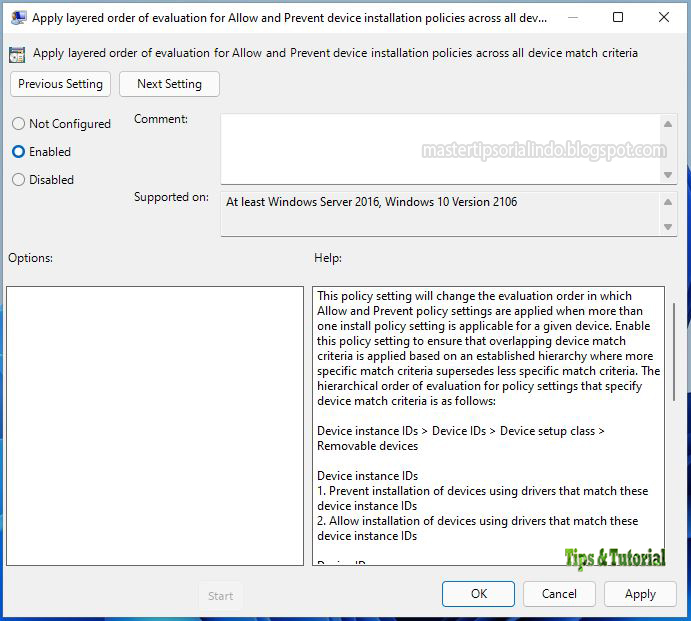 Cara Menerapkan Layered Group Policy di Windows 10/11 Mastertipsorialindo