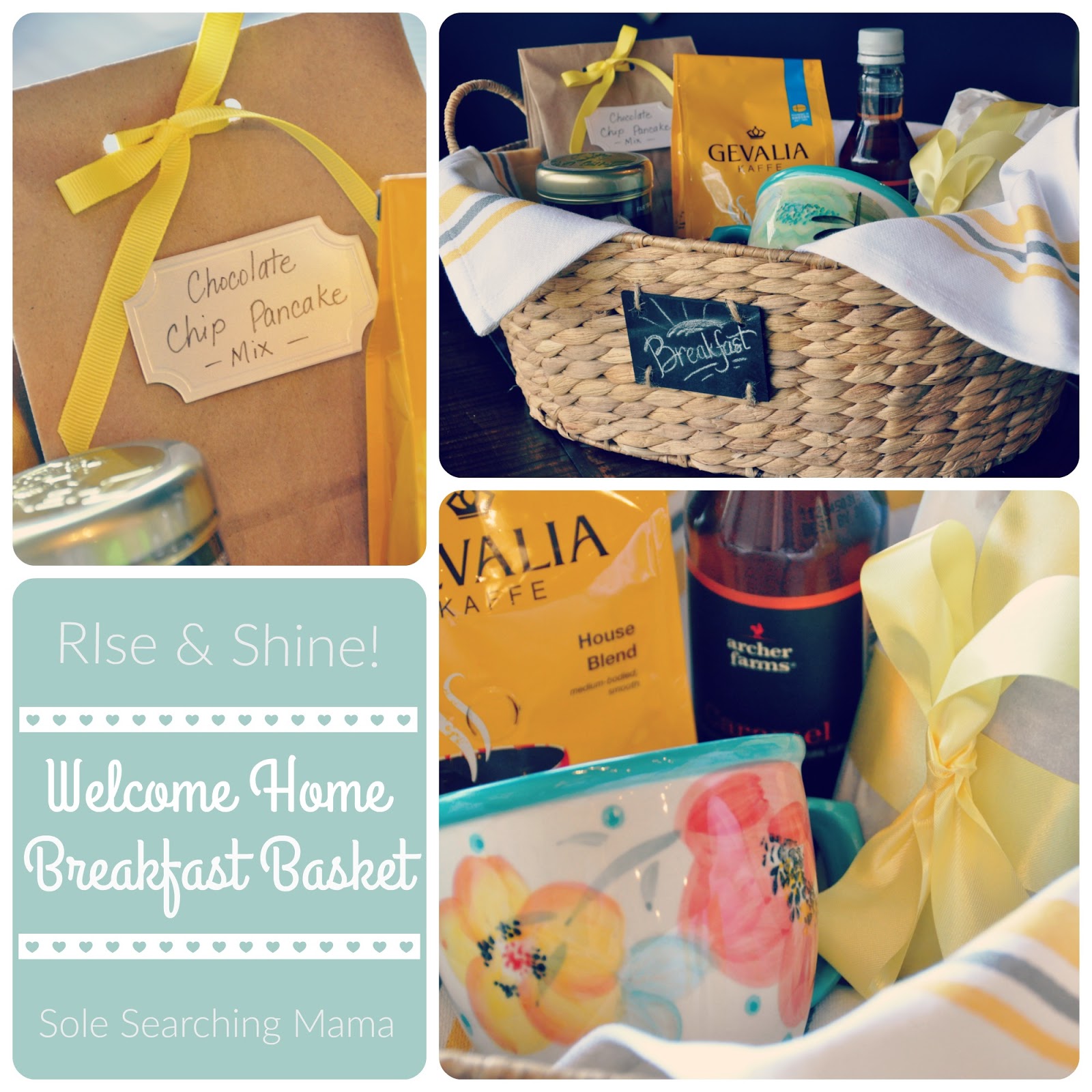 Sole Searching Mama Rise & Shine Breakfast Basket A Gift For Mamas