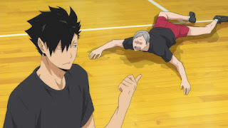 ハイキュー!! アニメ 2期7話 | 黒尾鉄朗 灰羽リエーフ | HAIKYU!! 梟谷学園グループ 合同合宿