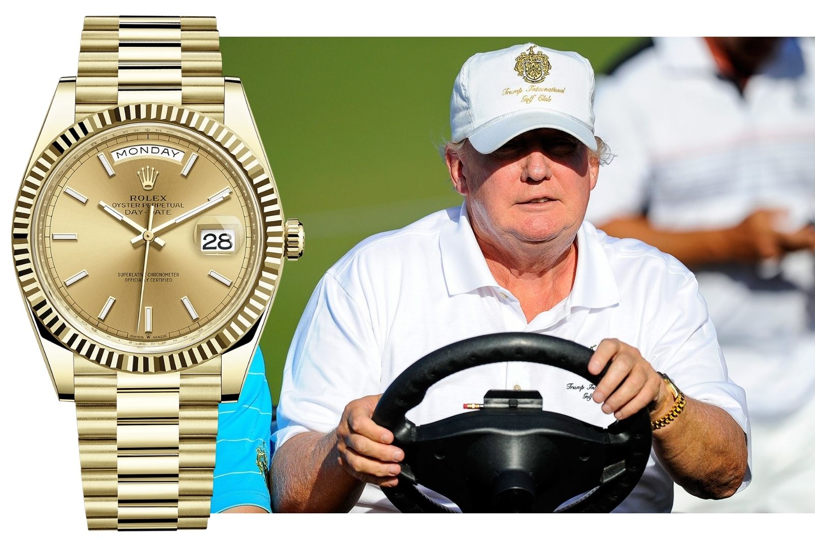 Support president trump. show him he doesn't stand alone. Donald Trump and his choice of wristwatch - CELEBRITY