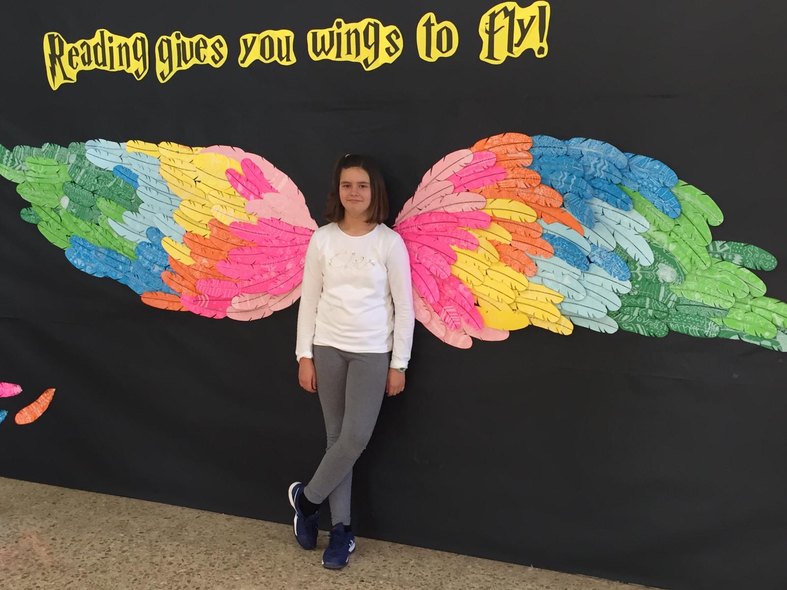 OUR ENGLISH CLASS Book day display