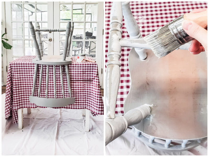 How to Paint a Spindle Chair DIY Beautify Creating Beauty at Home