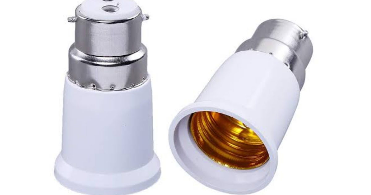 Light Bulb Socket Converter Adapter Holder Adaptor B22