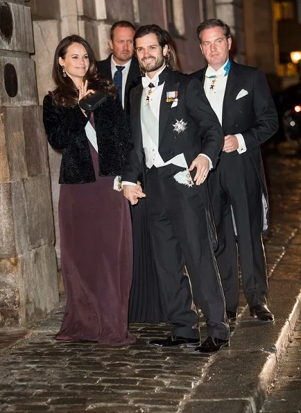 Princess Sofia wore Valentino gown, Princess Madeleine wore lace gown, Princess Victoria wore By malene Birger dress