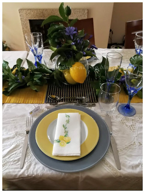 Table Decoration - Lemons