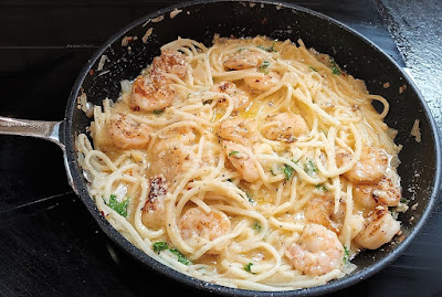 Healthy Shrimp Linguini Recipe