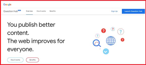 google question hub kya hai ?
