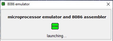 microprocessor emulator and 8086 assembler