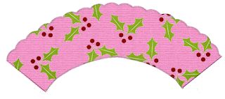 Christmas in Pink: Free Printable Cupcake Wrappers and Toppers.