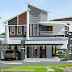 2787 square feet 5 bedroom ultra modern home plan