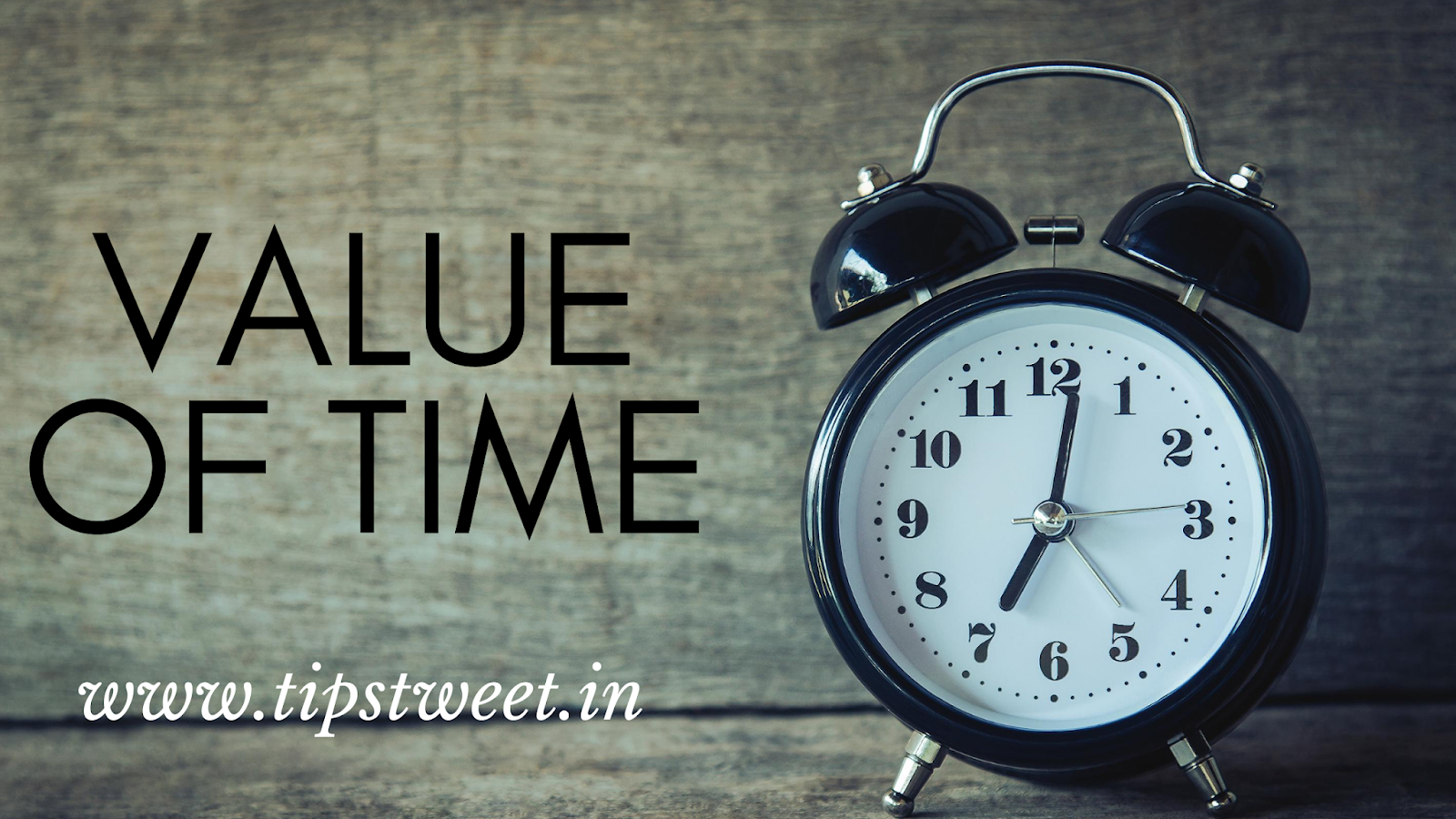case study of time value