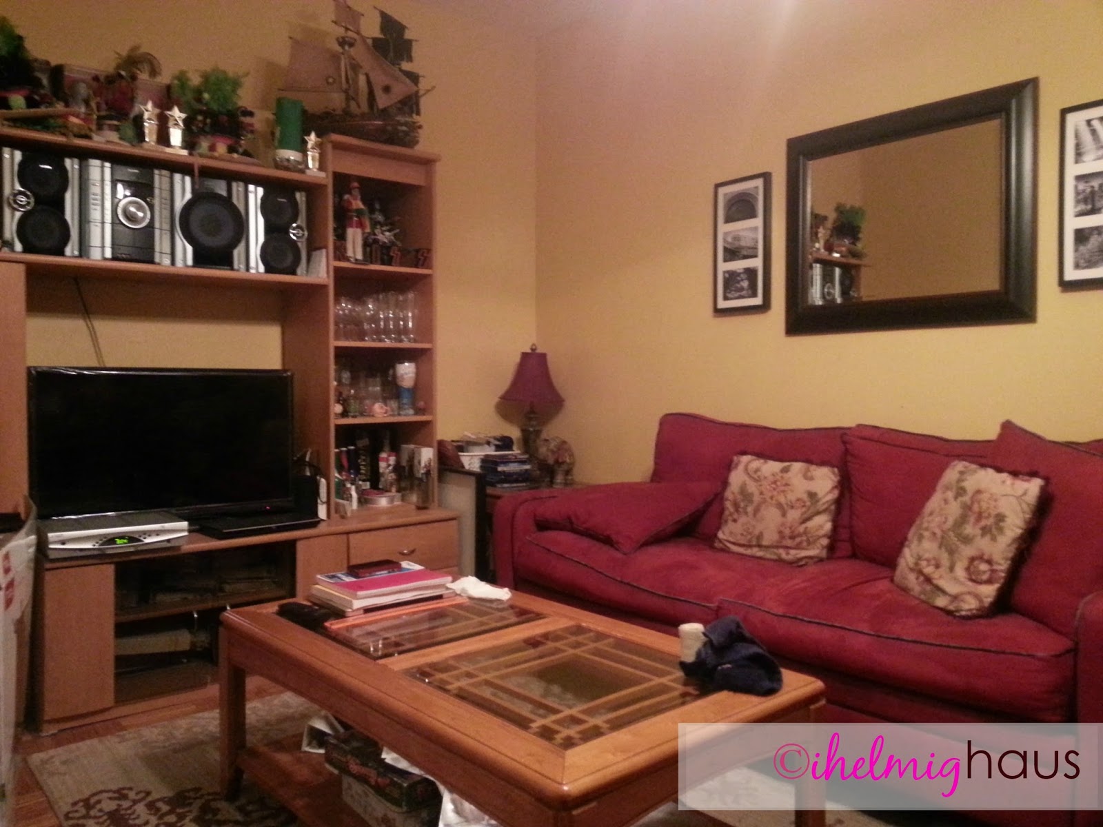 HelmigHaus: NYC Small Apartment Living Room Makeover: Pt. 1